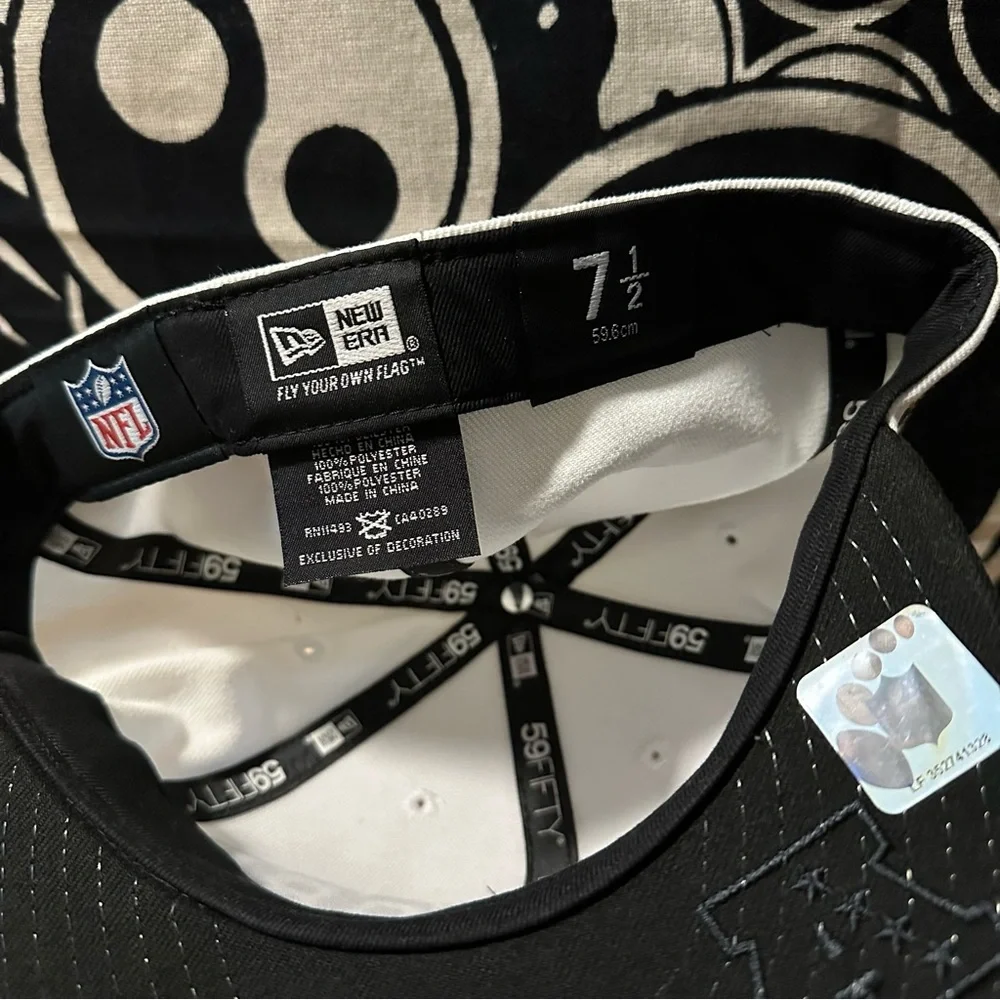 Baltimore Ravens Football Vintage Style 7 1/2 Fitted Hat - Picture 5 of 6